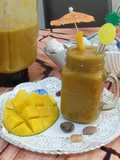 Smoothie μάνγκο με μπανάνα και αβοκάντο