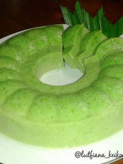 Foto resep Puding tape ketan hijau
