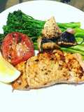Simple grill salmon
