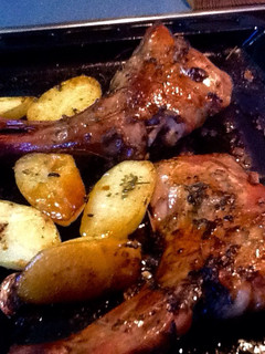 Una foto de Cabrito asado