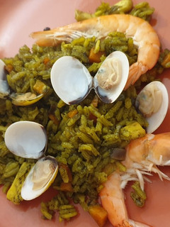 Una foto de 🦐🦑🦪Paella