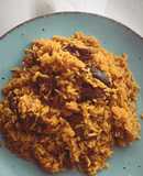 Goat meat Jollof rice