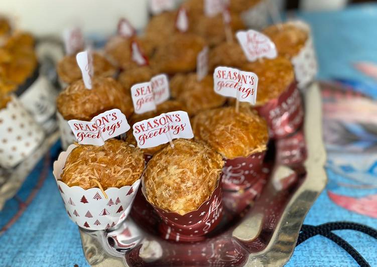Recipe of Quick Muffins lardon emmentals 👌