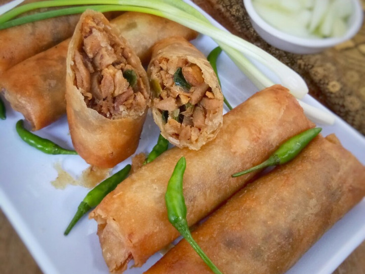 Cara Membuat Lumpia Rebung Wajib Dicoba