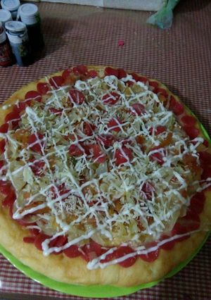 Foto resep Pizza Teflon Empukkk enak & mudah 😋