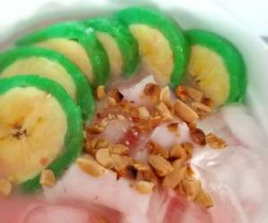 Resep Terbaru Es pisang ijo (pisang nangka) Enak dan Sehat