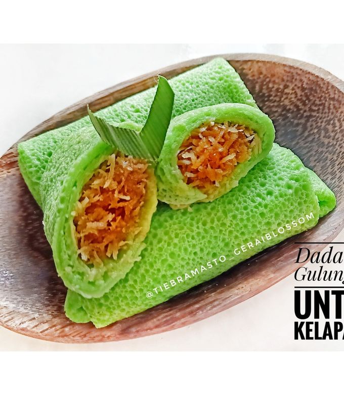 Foto resep Dadar Gulung Unti Kelapa