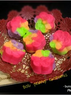 Foto resep Bolu Pelangi Ekonomis