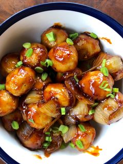 Foto resep Bakso Bakar Saus Madu