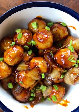 Foto resep Bakso Bakar Saus Madu