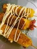 Hotdog phô mai Hàn Quốc