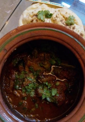 A picture of Mutton karahi.