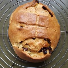 A picture of Raisin bread/semmel.