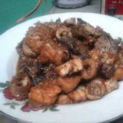 รูปของ Sambal cumi tahu
