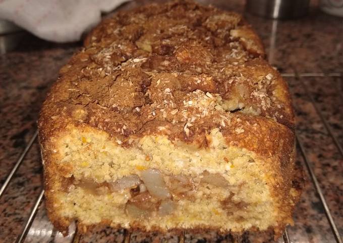 Budín Saludable De Avena Relleno Con Pera Y Manzanas Receta De Florencia Lima Cookpad 0405