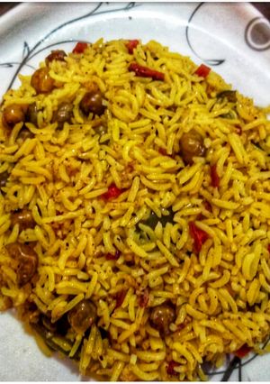 A picture of Basanti Pulao.