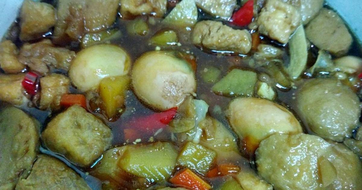 Resep Semur Telur Puyuh Bakso Kentang Wortel Oleh Stevany Cookpad