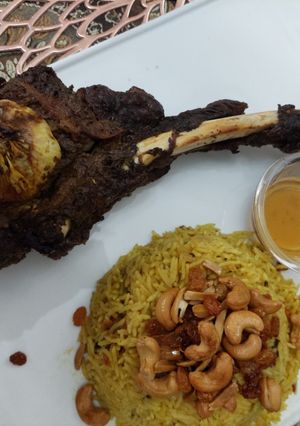 صورة لوصفة ريشه لحم مشوي بالفرن من مطبخ نانا