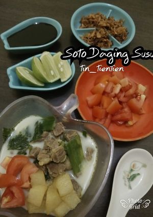 Foto resep 208. Soto Daging Susu