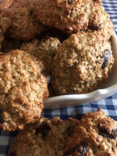Una foto de Galletas de avena, con o sin chocolate