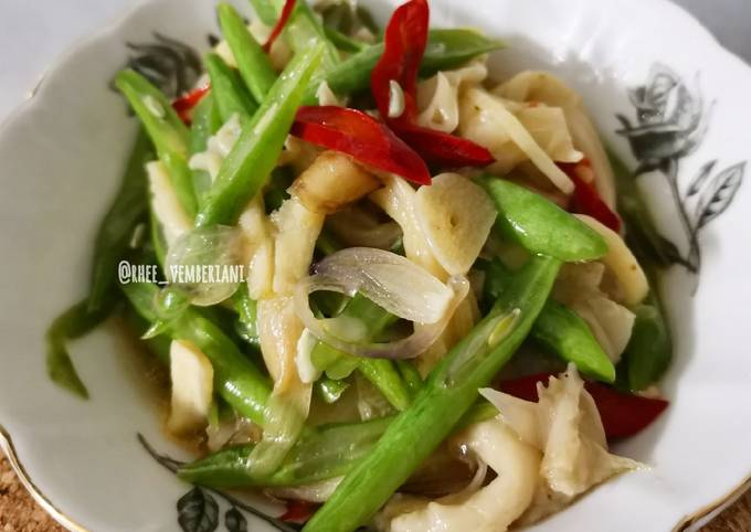 Anti Ribet, Buat Tumis Jamur Buncis Simpel