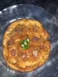 Telor dadar bakso cabai rawit
