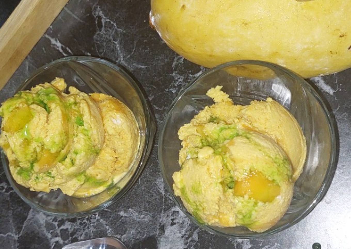 Mango ice cream