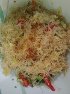 Foto resep Oseng bihun pedes
