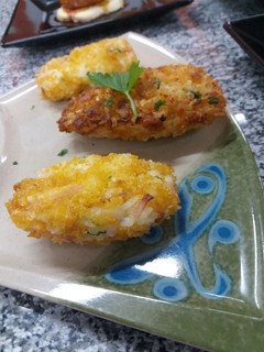 Una foto de Croquetas de arroz