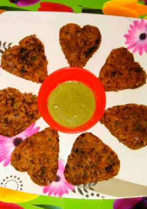 A picture of #Eyebeans cutlet.