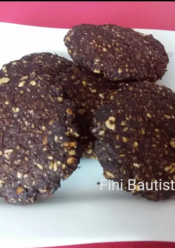 Una foto de Galletas de harina de algarroba con chip de chocolate