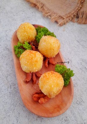 Foto resep Kentang Sosis Gurita