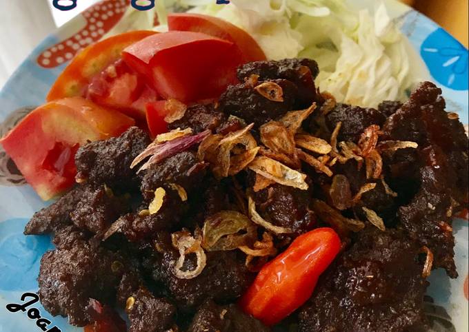 Resep Sate Goreng Daging Sapi Pedas #kitaberbagi, Lezat