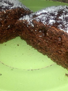 Foto principal de Bizcocho de choco-coco vegano