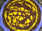 Orange pie con chocolate