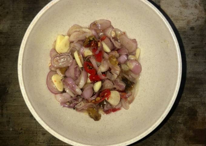 Resep (Bukan) Sambel Matah Resep (Bukan) Sambel Matah