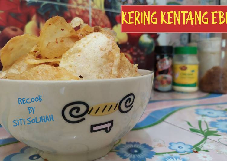 Kering Kentang Ebi ala Devina Hermawan