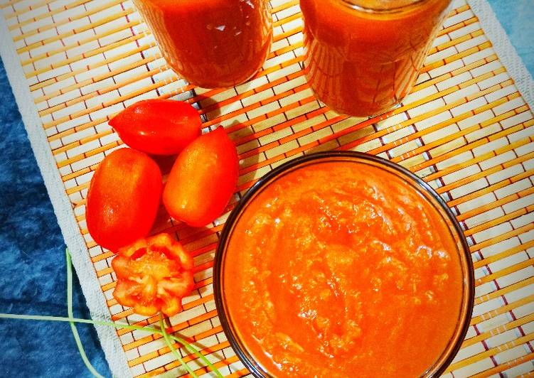 Simple Way to Prepare Speedy Tomato Puree