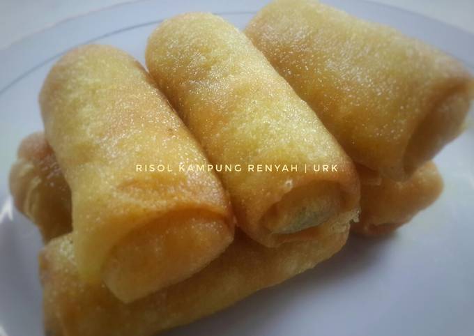 Resep Risol Kampung Renyah oleh Urk2706 - Cookpad