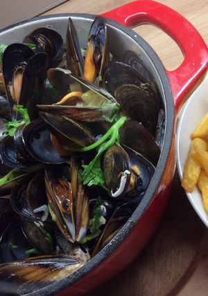 Une photo de Les Moules marinières de ma Grand-mère
