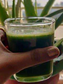 A picture of Aloe-Spin Smoothie.