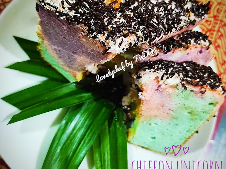 Resep Chiffon Unicorn Putih Telur yang Bisa Manjain Lidah