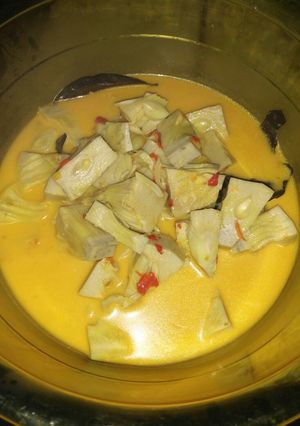 Foto resep Sayur nangka sederhana