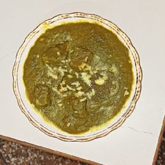 A picture of Palak Paneer.