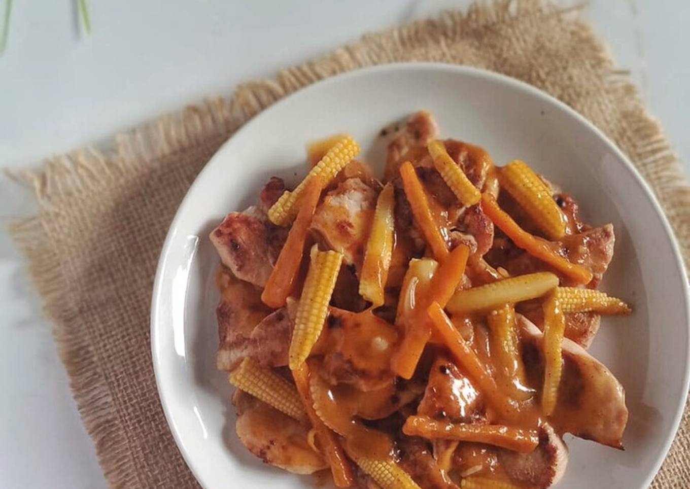 Ayam Panggang Black Pepper ala Dapur Kobe