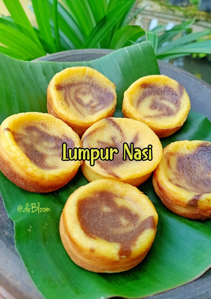 Foto resep 971. Kue Lumpur Nasi, Praktis, Enak, dan Pasti Jadi 👍😋