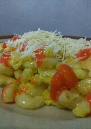 Foto resep Makaroni telur