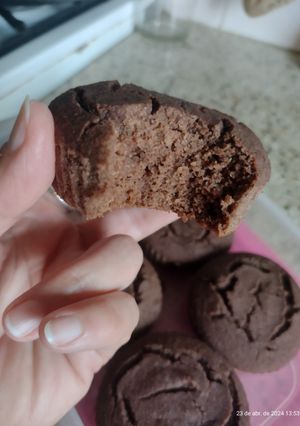 Una foto de Muffins de crema y frutas -Sin TACC-