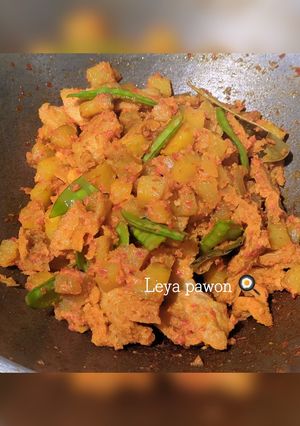 Foto resep Sambel goreng kentang dan rambak