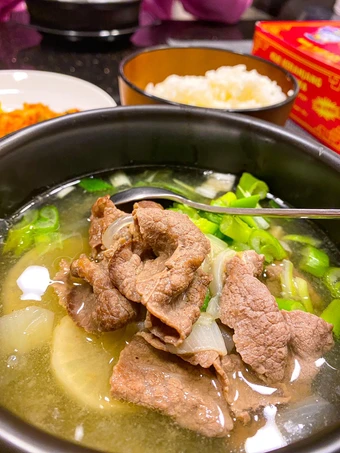Cara Mudah Menyiapkan Resep Seolleongtang / soup tulang sapi korea yang Bisa Manjain Lidah Anti Ribet, Bikin Ngiler